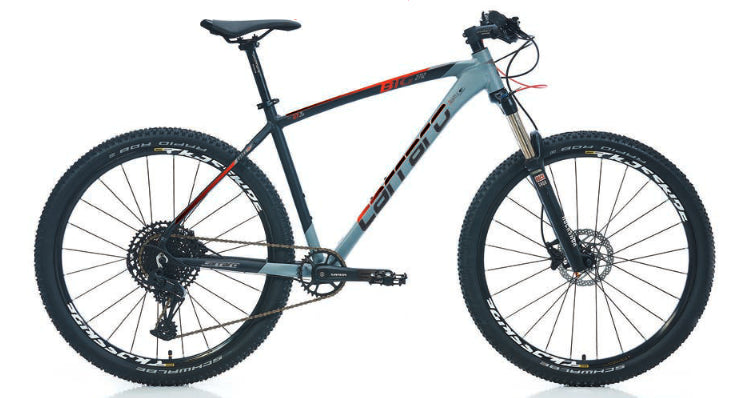 Carraro Big 2712 Sx Eagle 27.5 Jant Hd Dağ Bisikleti (Mat Gri-Siyah-Kırmızı)