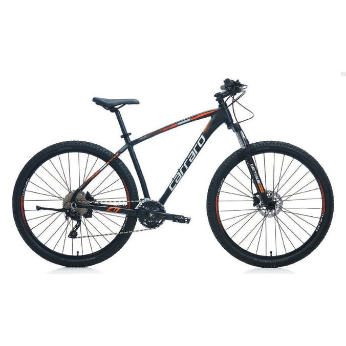 Carraro Daytona 930 29 Jant Hd Dağ Bisikleti (Mat Siyah Gümüş Turuncu)