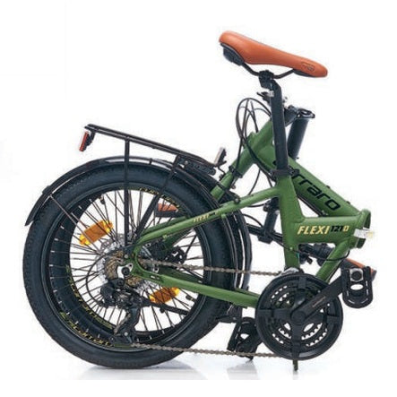 Carraro Flexi 121D 20 Jant Md Katlanır Bisiklet (Mat Storm Gri Siyah)