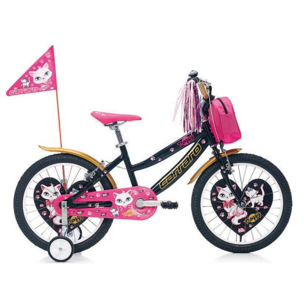 Carraro Moggy 20 Jant V Çocuk Bisikleti (Pembe-Beyaz-Turkuaz)