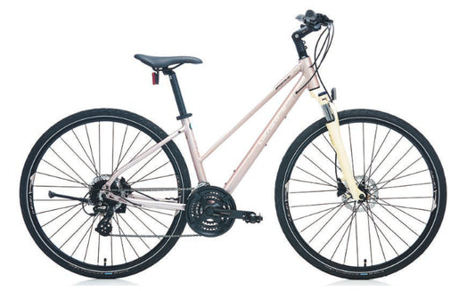 Carraro Sportive 226 28 Jant Hd Şehir Bisikleti (Mat Metalik Pembe Bej)