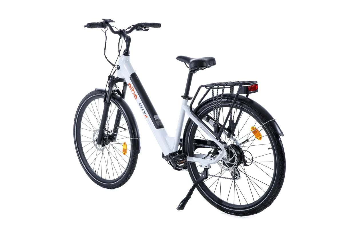 Alba City 2 Hd 28 Jant Elektrikli Şehir Bisikleti Gri (10.4Ah)