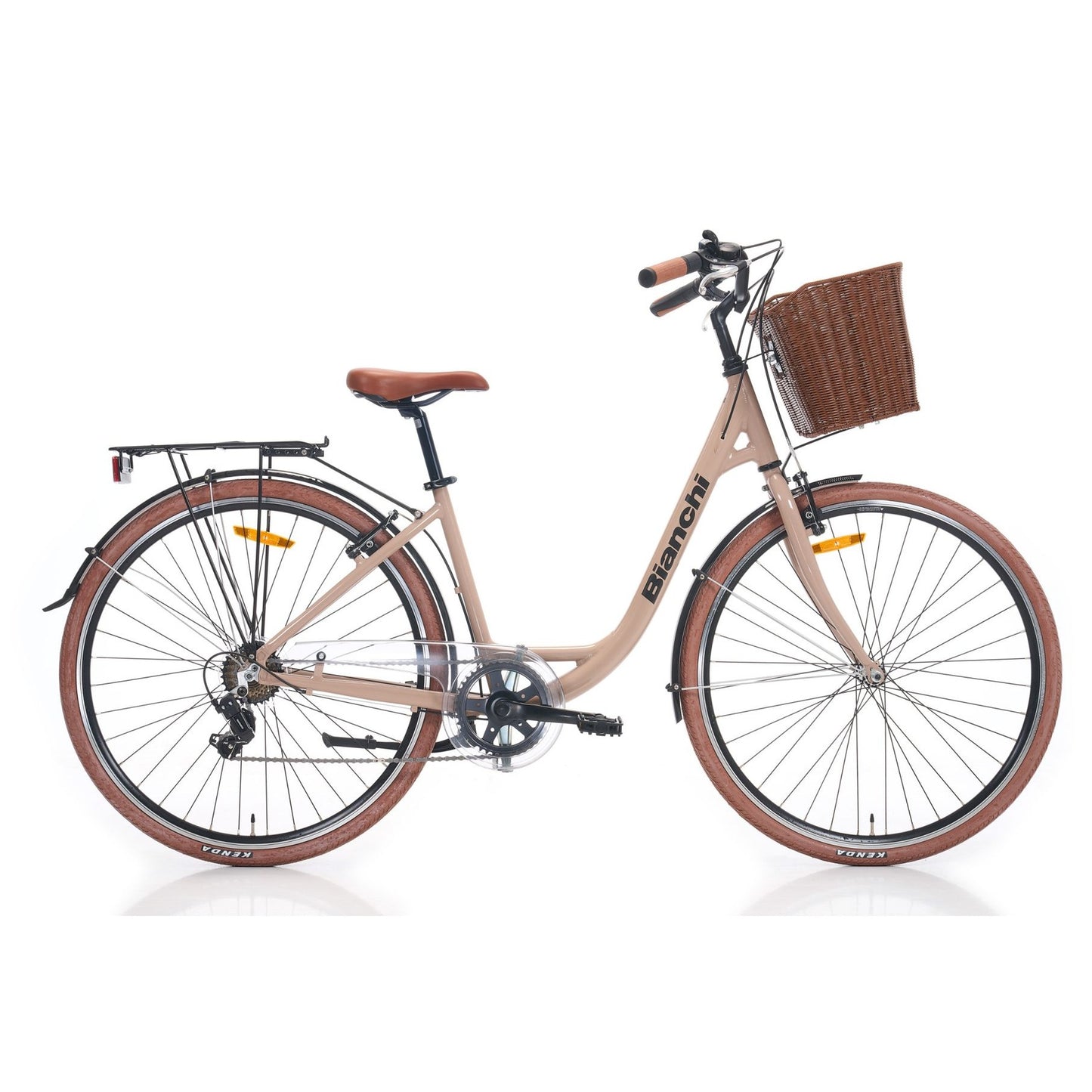 Bianchi C281 28 Jant V Fren Şehir Bisikleti (Krem)