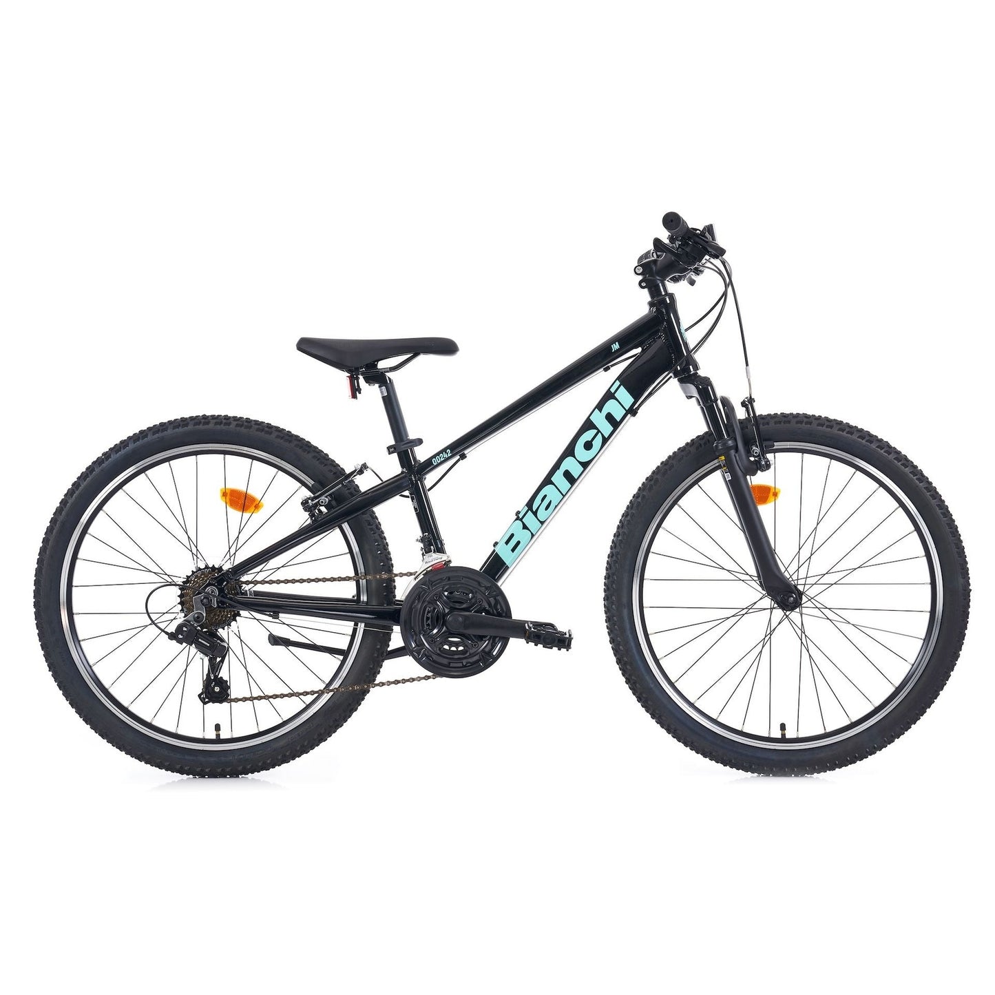 Bianchi JM00242 24 Jant V Fren Dağ Bisikleti (Siyah Celeste)