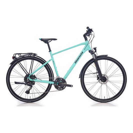 Bianchi Newtourer 28 Jant Hd Şehir Bisikleti (Mat Celeste-Parlak Grafit)
