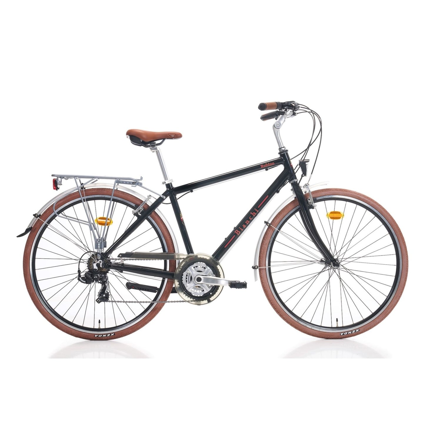 Bianchi Rubino Gent 28 Jant Şehir Bisikleti (Black-Glossy)