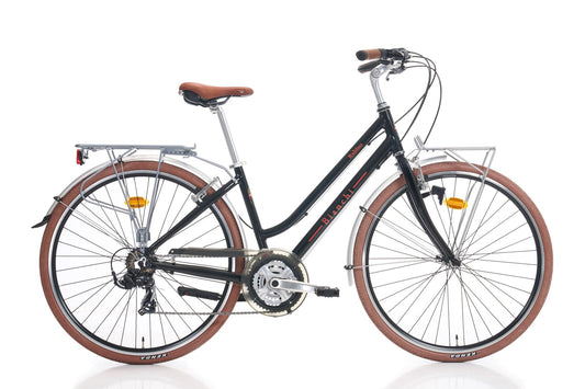 Bianchi Rubino Lady 28 Jant Şehir Bisikleti (Siyah)