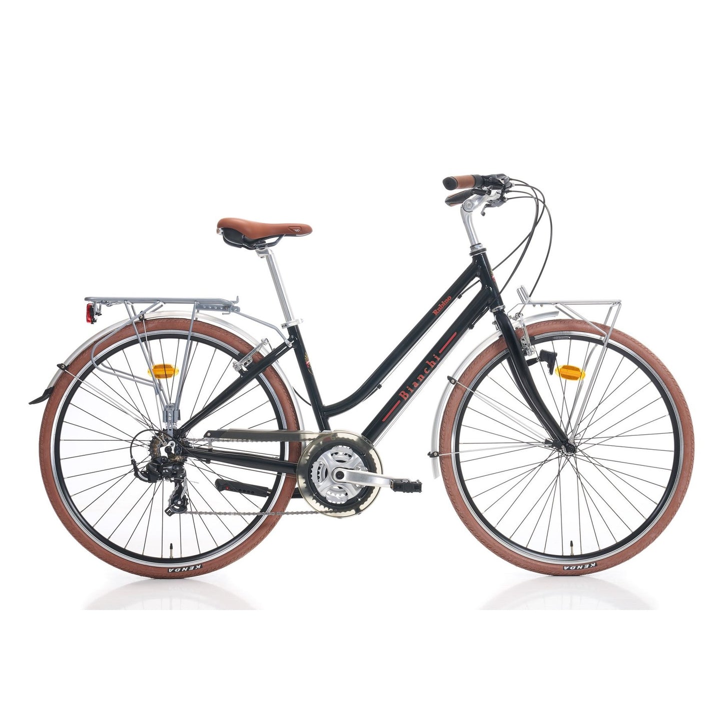 Bianchi Rubino Lady 28 Jant Şehir Bisikleti (Siyah)