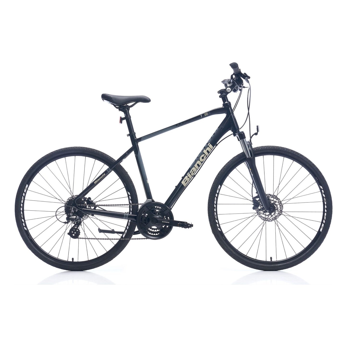 Bianchi T0014FS 28 Jant Hd Trekking Bisiklet (Siyah Bej)