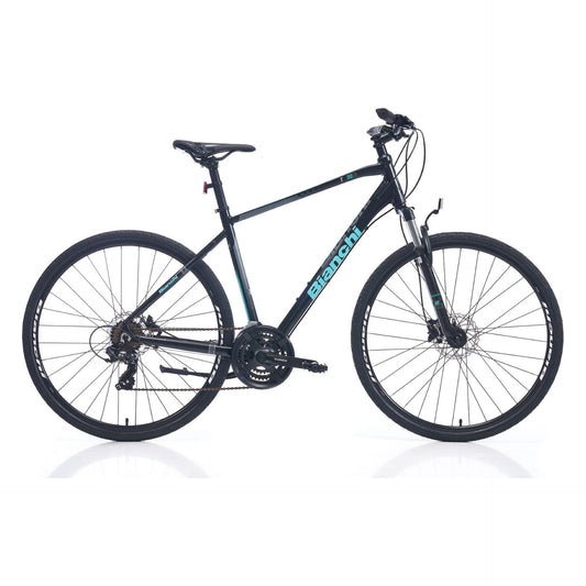 Bianchi T0018FS-D 28 Jant Hd Trekking Bisiklet (Siyah Celeste)