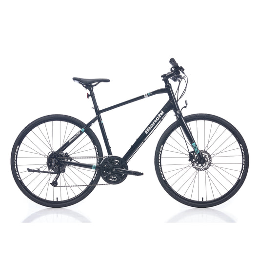 Bianchi T0011 28 Jant Hd Tur / Şehir Bisikleti (Siyah Koyu Gri)