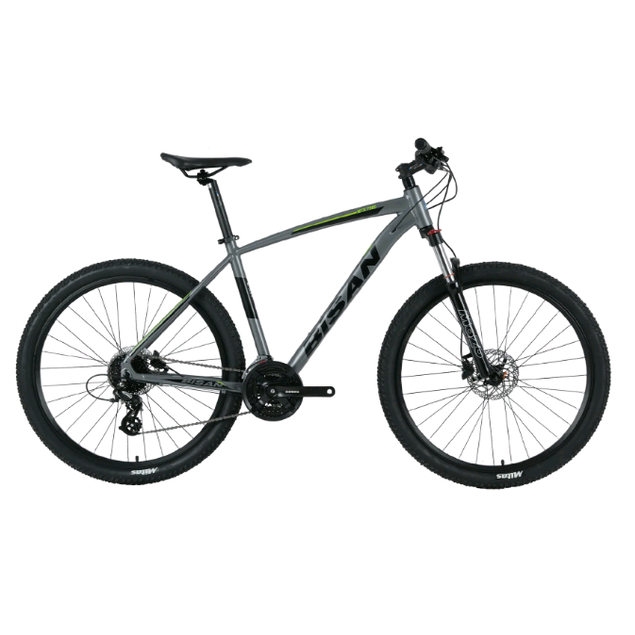 Bisan Mtx 7300 26 Jant Hd Dağ Bisikleti (Metalik Gri Yeşil)