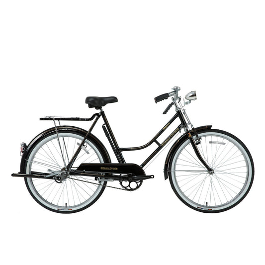 Bisan Roadstar Classic Lady Hizmet Bisikleti (Siyah Gold)