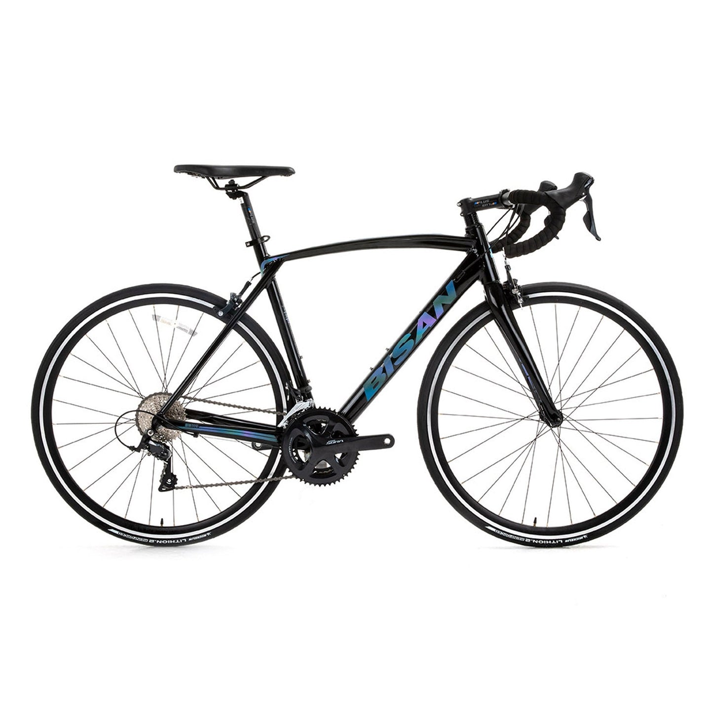 Bisan Rx 9500 28 V Yarış Bisikleti 105 (Siyah Mor Yeşil)