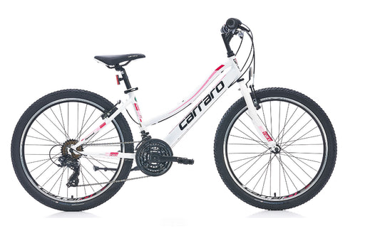 Carraro Speed 242 24 V Dağ Bisikleti (Mat Siyah Pembe)