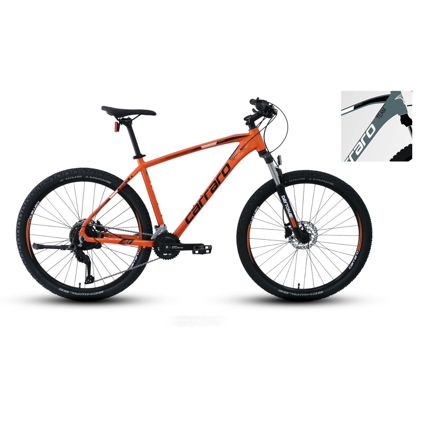 Carraro Daytona 718 27.5 Jant Hd Dağ Bisikleti (Mat Antik Yeşil-Beyaz)