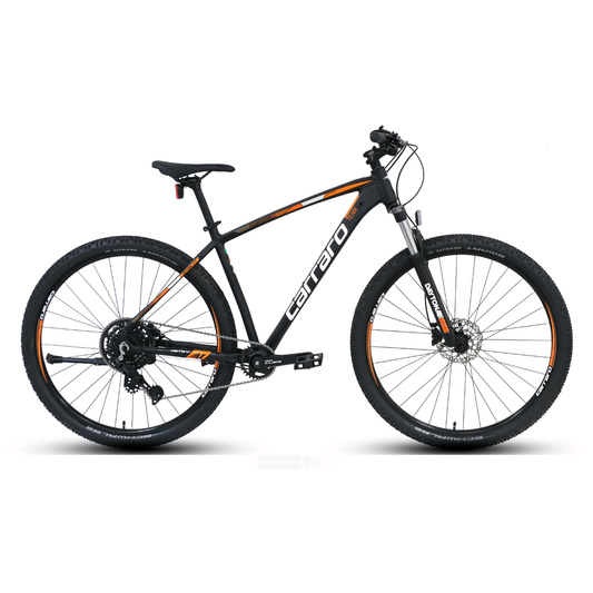 Carraro Daytona 909 29 Jant Hd Dağ Bisikleti (Mat Siyah Beyaz Turuncu)