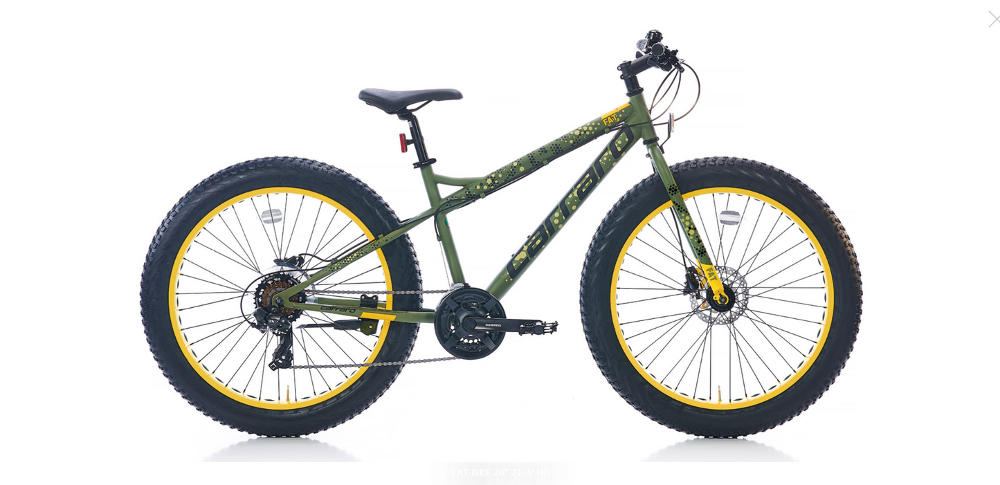 Carraro Buffalo 26 Jant Hd Fat Bike (Mat Koyu Mavi-Açık Mavi)