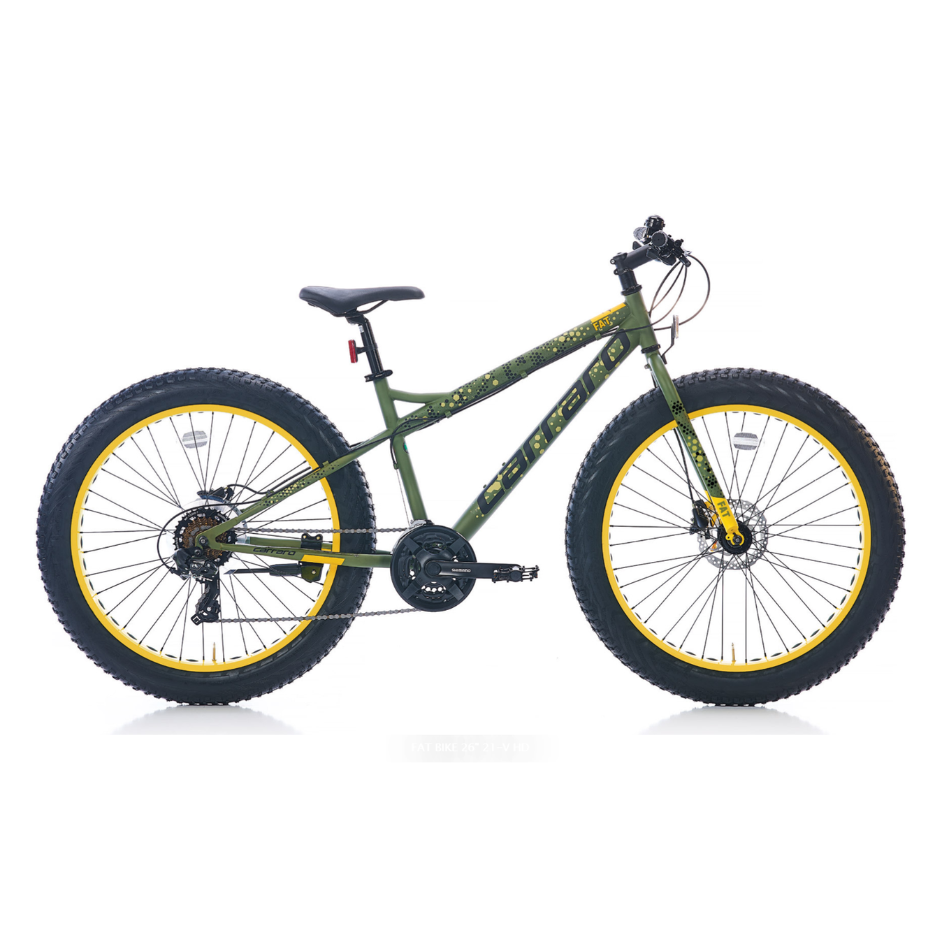 Carraro Buffalo 26 Jant Hd Fat Bike (Mat Koyu Mavi-Açık Mavi)