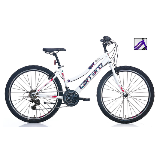 Carraro Speed 262 26 Jant V-Fren Dağ Bisikleti (Eflatun-Beyaz-Mor)