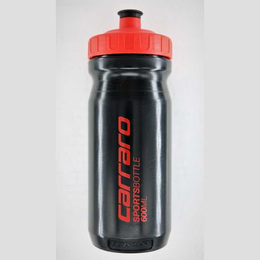 Suluk Carraro Siyah/Kırmızı 600ml