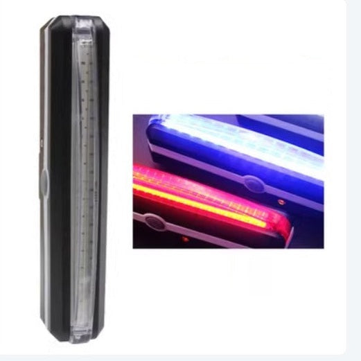 Arka Stop Kırmızı Mavi Çakar Usb Şarjlı 100 Lumen