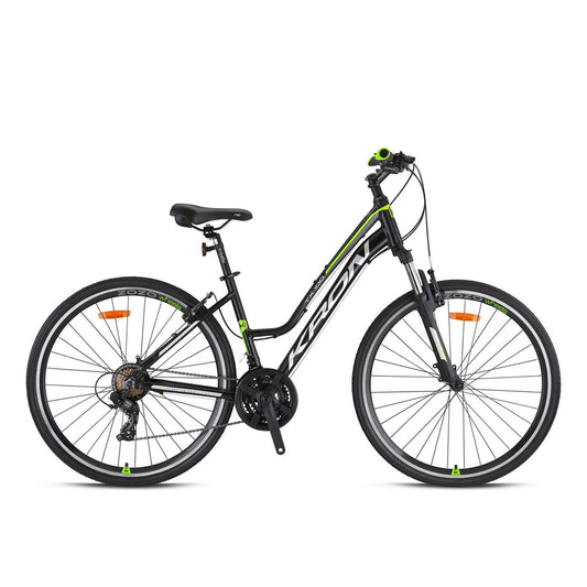Kron Tx100 Lady 28 Jant V Fren Trekking Bisiklet (Mat Siyah Neon Sarı)