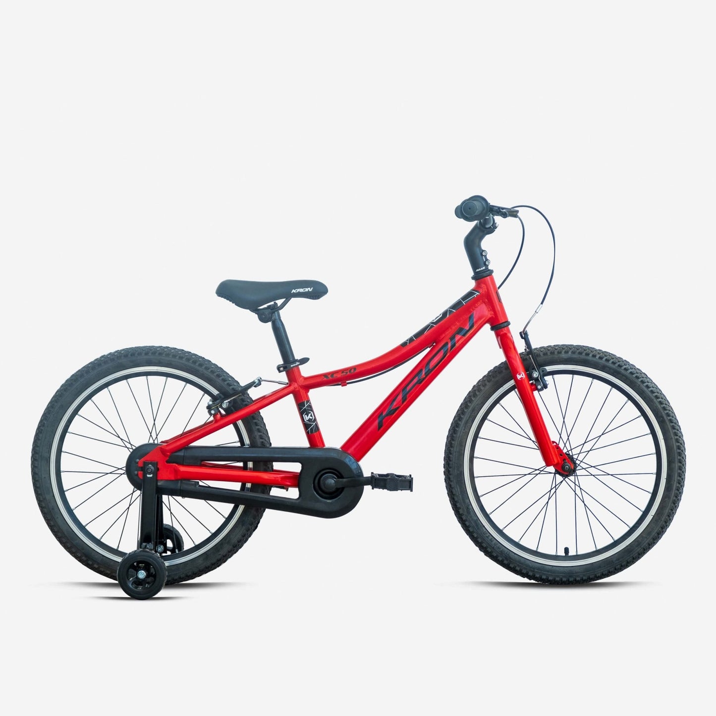 Kron Xc50 16 Jant V Fren Çocuk Bisikleti (Kırmızı Siyah)
