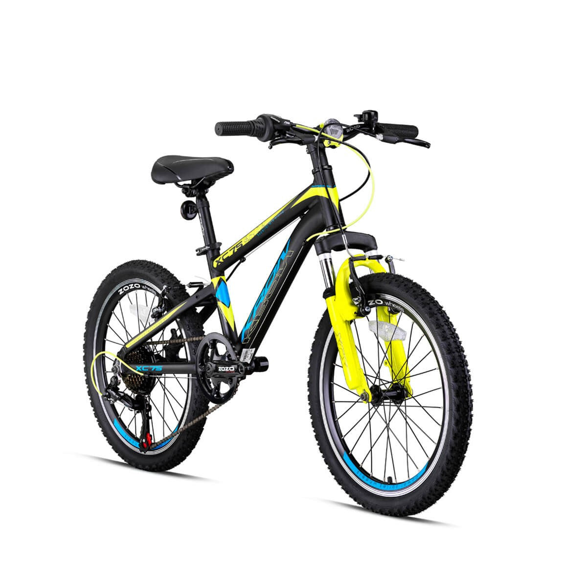 Kron Xc75 20 Jant Md Çocuk Bisikleti (Mat Siyah-Gri-Kırmızı)