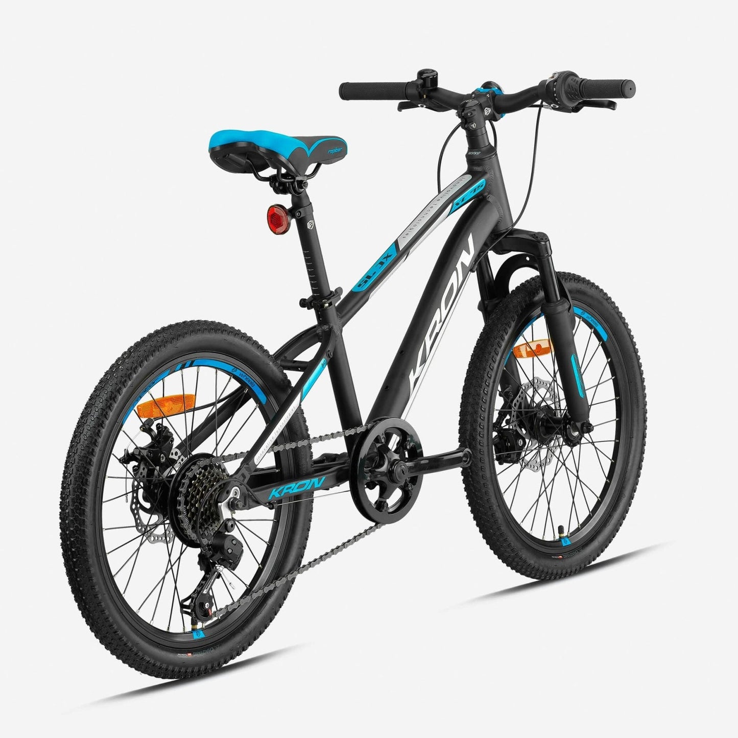 Kron Xc75 20 Jant Md Çocuk Bisikleti (Mat Siyah-Gri-Mavi)