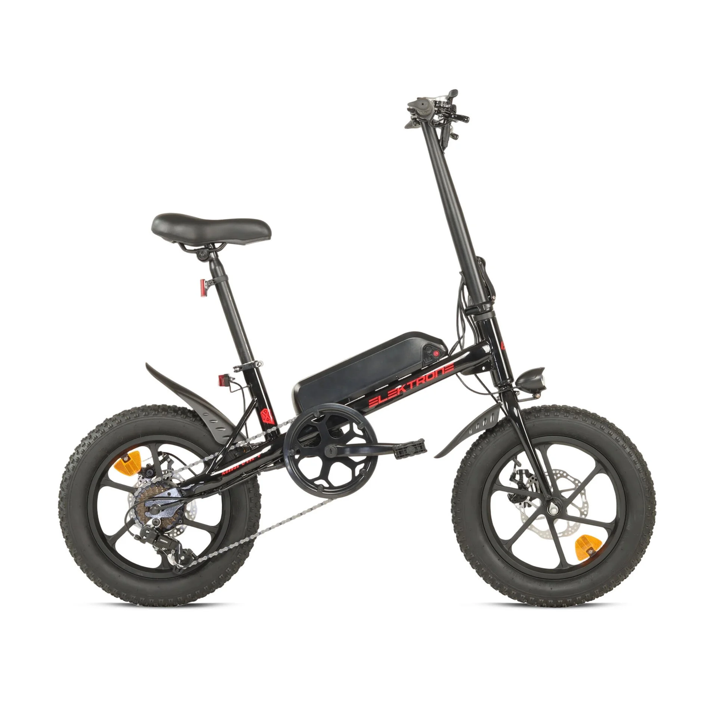 Elektrone Minivolt 16 Jant Elektrikli Bisiklet (Siyah)