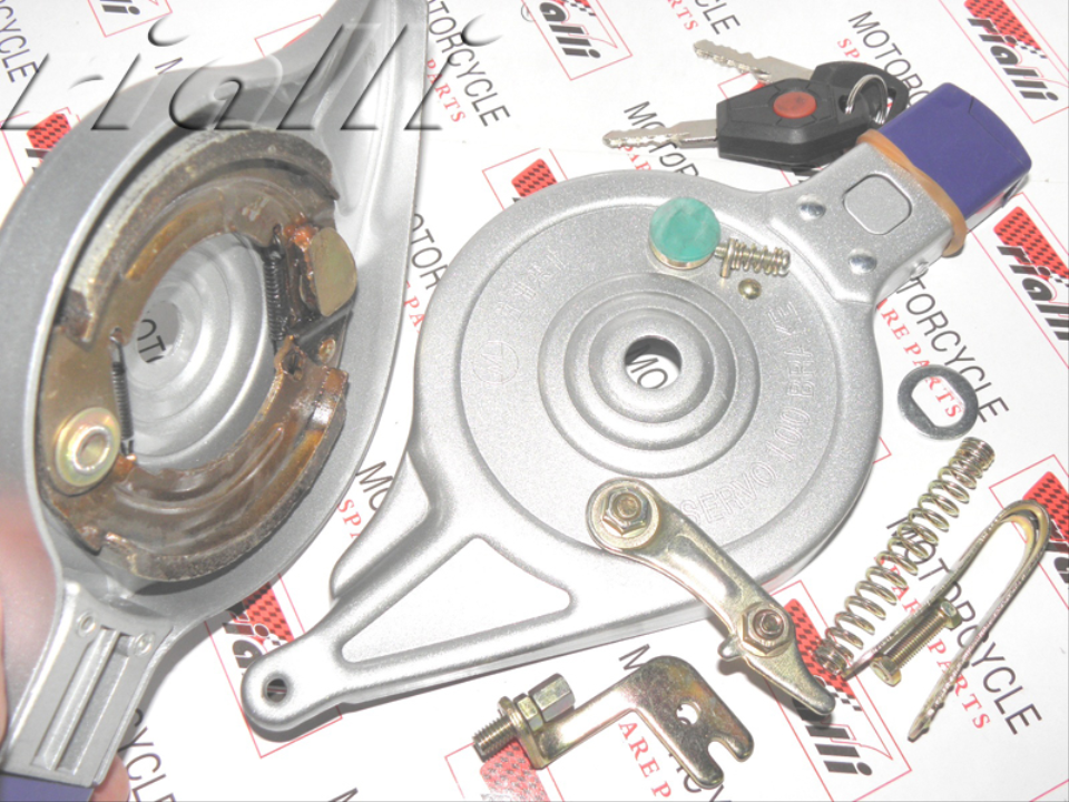 ARKA KAMPANA E-BİKE (100 mm) (KİLİTLİ)