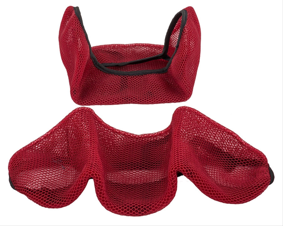SELE KILIFI SCOOTER FİLELİ 3D KIRMIZI (3 XL)