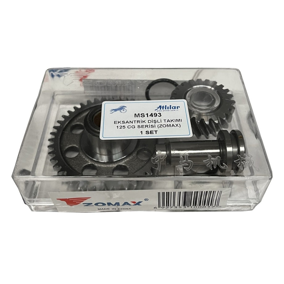EKSANTRİK DİŞLİ TAKIMI 125 CG SERİSİ (ZOMAX)
