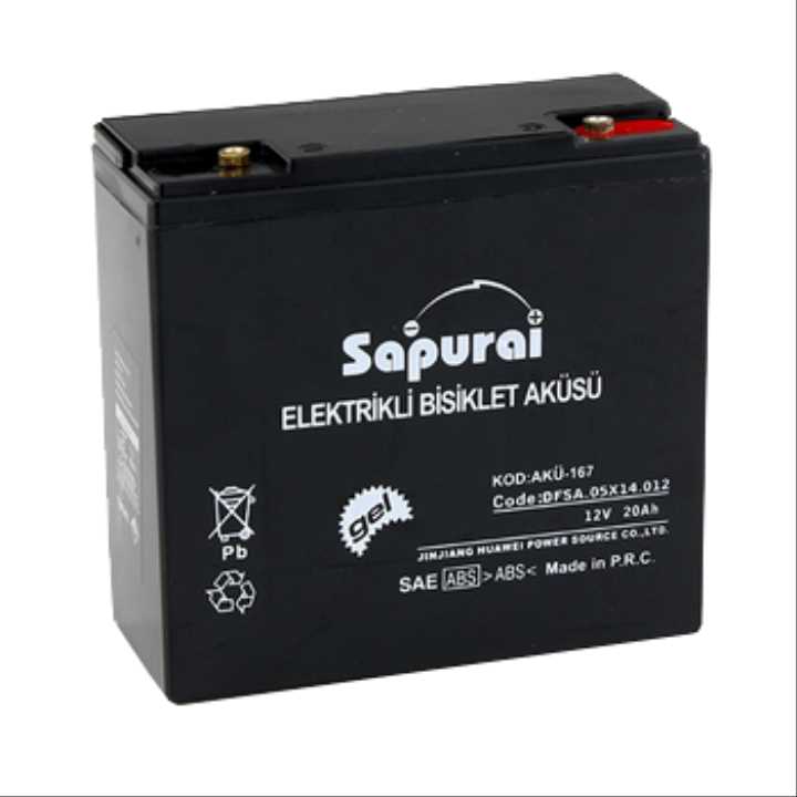 AKÜ E-BİKE EBAT20 (12V20AH) (12V20Ah/2Hr)