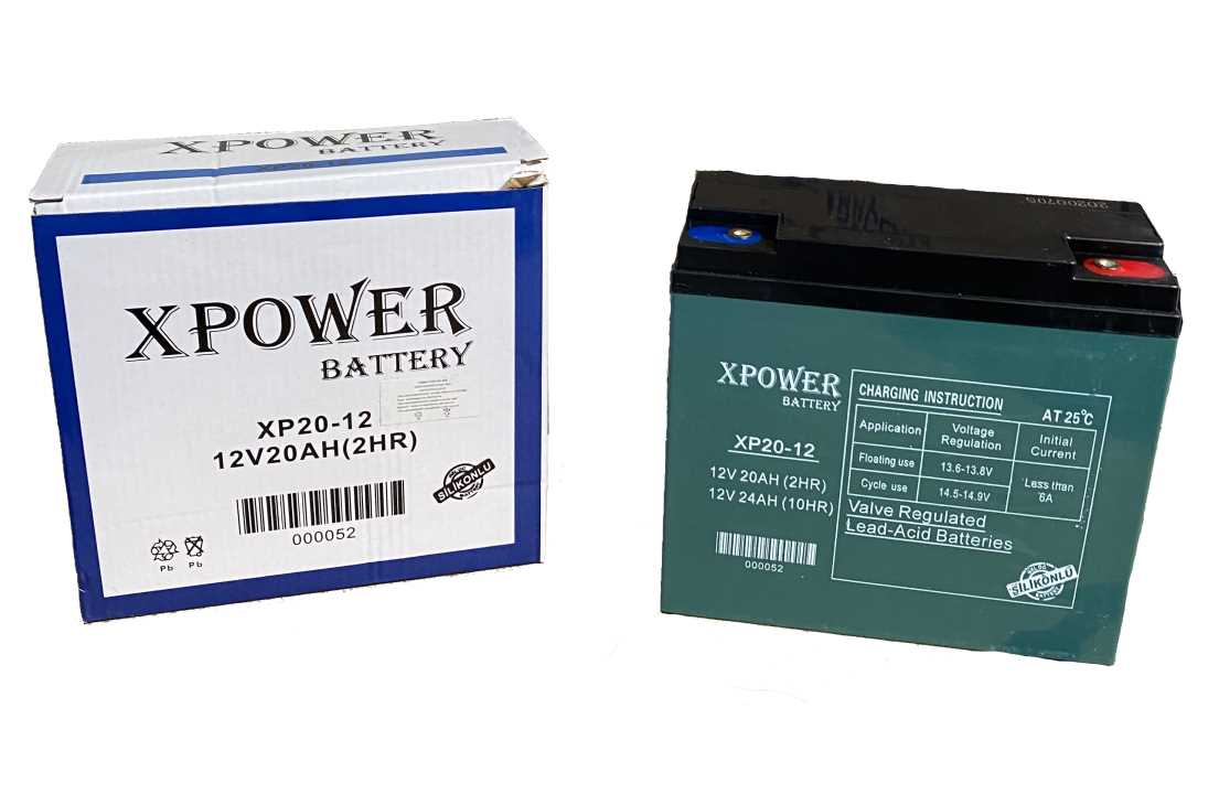 AKÜ E-BİKE EBAT20 (XP20-12) (12V20Ah/2Hr)
