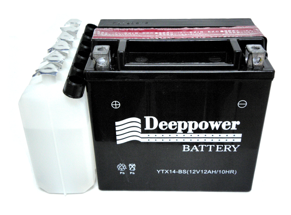 AKÜ MOTOR YTX14-BS (Suyu Yanında)