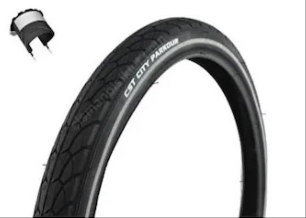DIŞ LASTİK 20x1.75 SİYAH C1762