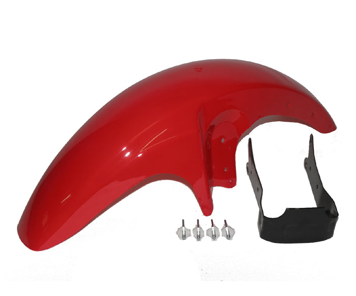 ÖN ÇAMURLUK 125 CG PLASTİK KIRMIZI (Bağlantılı)