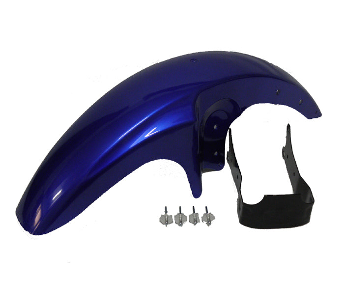 ÖN ÇAMURLUK 125 CG PLASTİK METALİK MAVİ (Bağlantılı)