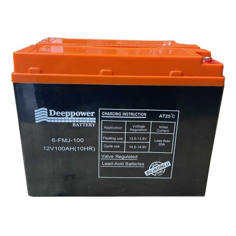AKÜ E-BİKE 6-FMJ-100 (12V 100Ah / 10Hr)