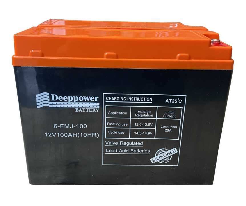 AKÜ E-BİKE 6-FMJ-100 (12V 100Ah / 10Hr)