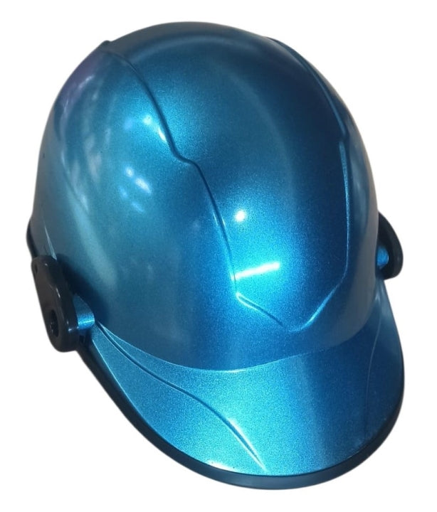 KASK JOKEY MAVİ CAMLI + FİTİLLİ