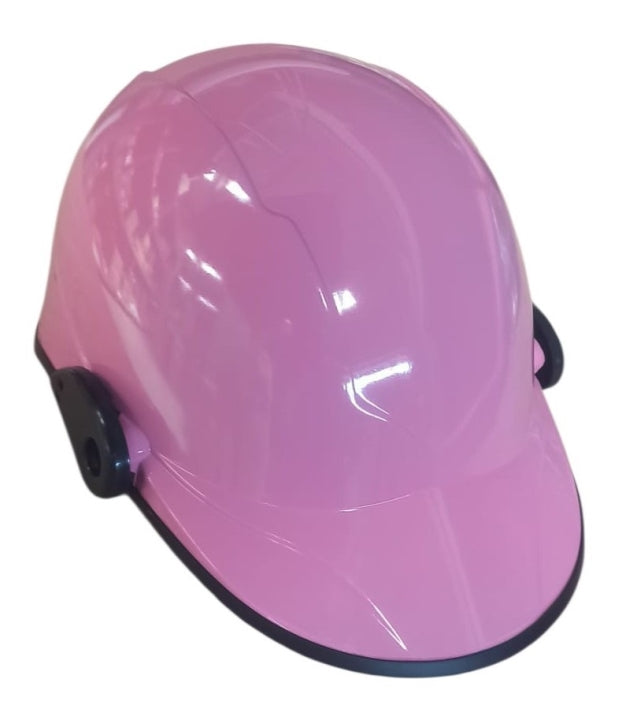 KASK JOKEY PEMBE CAMLI + FİTİLLİ