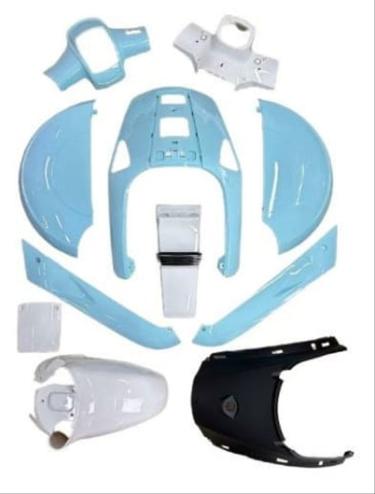 KAPORTA SETİ SCOOTER REVİVAL 50 (TURKUAZ)