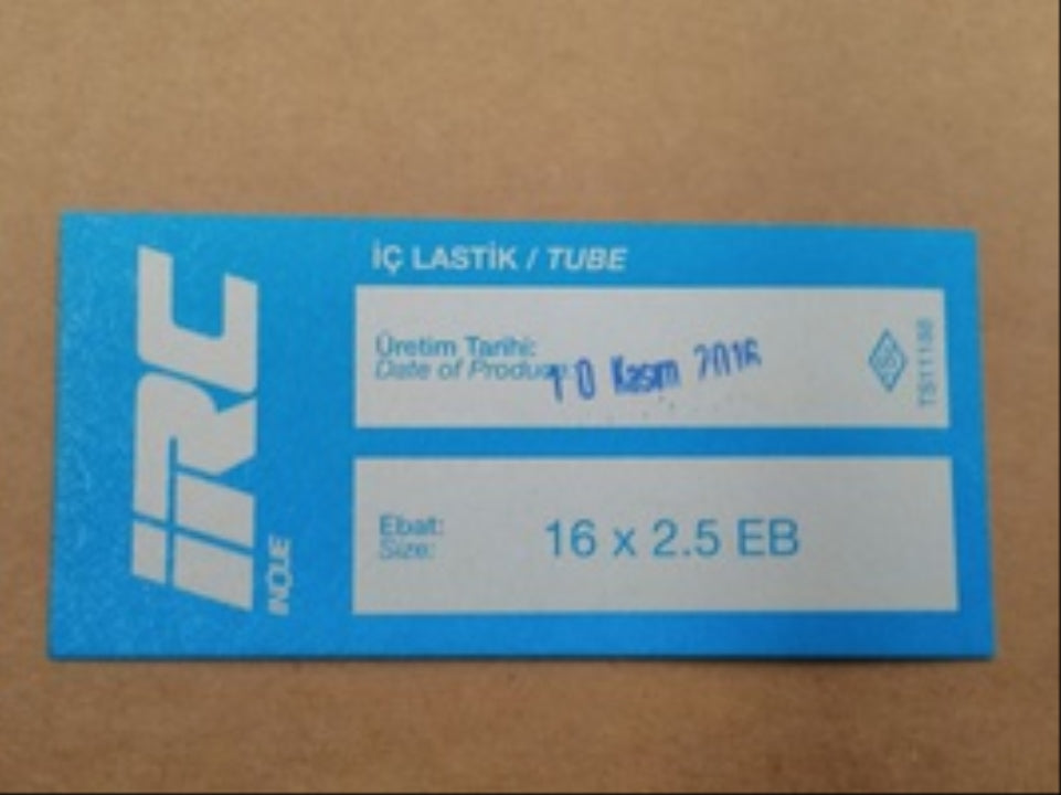 İÇ LASTİK 14x2.50 (EĞRİ SİBOP) (8658)