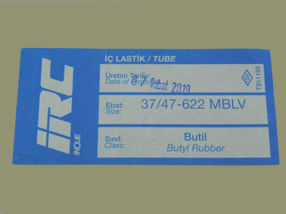 İÇ LASTİK 28x1 3/8-1.75 (37/47-622 MB-L/V) (8632)