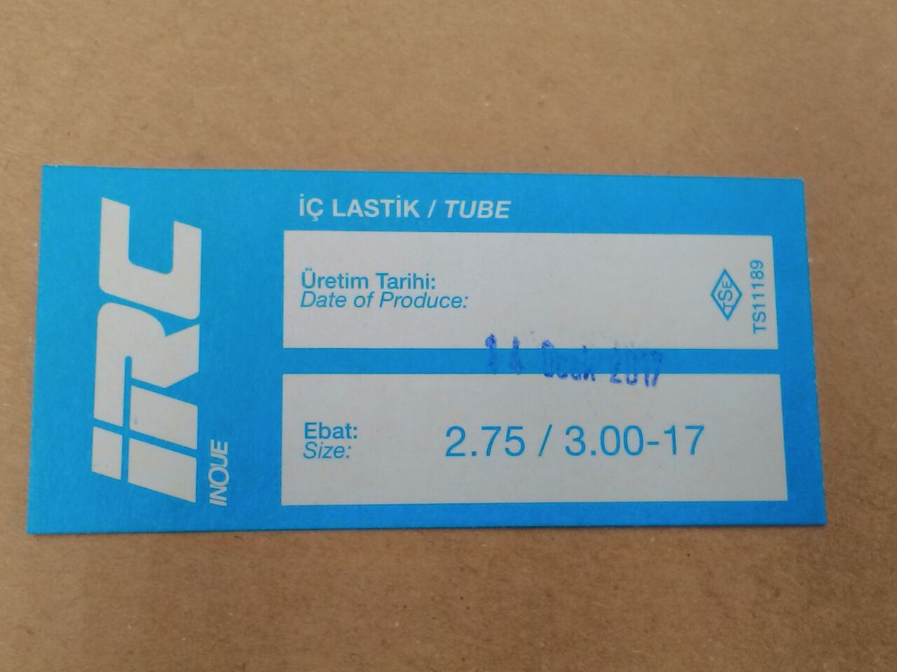İÇ LASTİK 2.75/3.00-17 (8545)