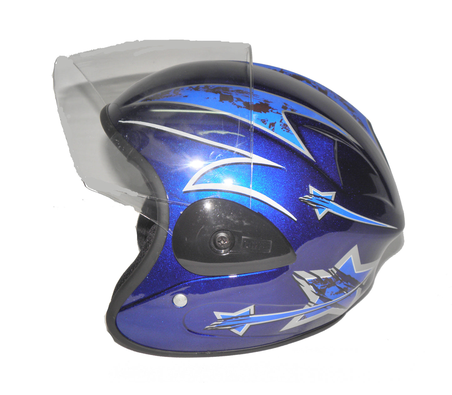 KASK ÇOCUK ÇENELİKSİZ LÜX MAVİ NO: H996