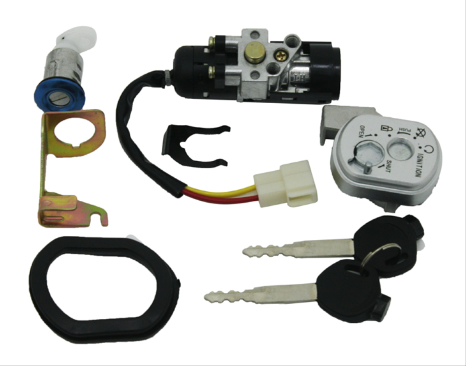 KONTAK + KİLİT SETİ E-BİKE EM-04 TRANS